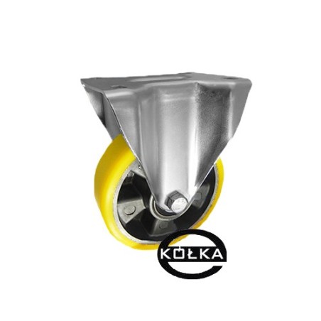 Koło fi. 150mm aluminiowo-poliuretanowe  stałe, N: 250kg A73P