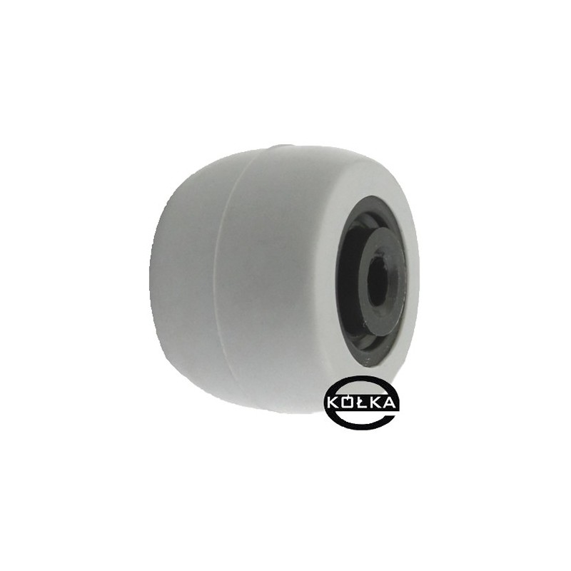 Koło fi. 30 mm N: 20kg tworzywowo–gumowe / M30T Koło fi. 30 mm N: 20kg tworzywowo–gumowe / M30T