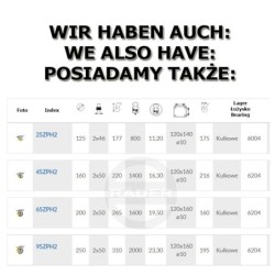 Zestaw kołowy, tandem fi. 160m skrętny spawany, z hamulcem, do 1400kg / 45ZPH2