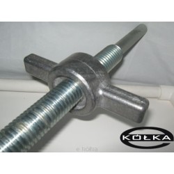 Podstawa rusztowania fi.38mm dł.50cm / PR*M38