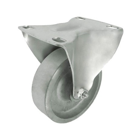 Koło aluminiowe fi.100 mm (do 300*C) w obudowie stałej