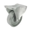 Koło aluminiowe fi.100 mm (do 300*C) w obudowie stałej