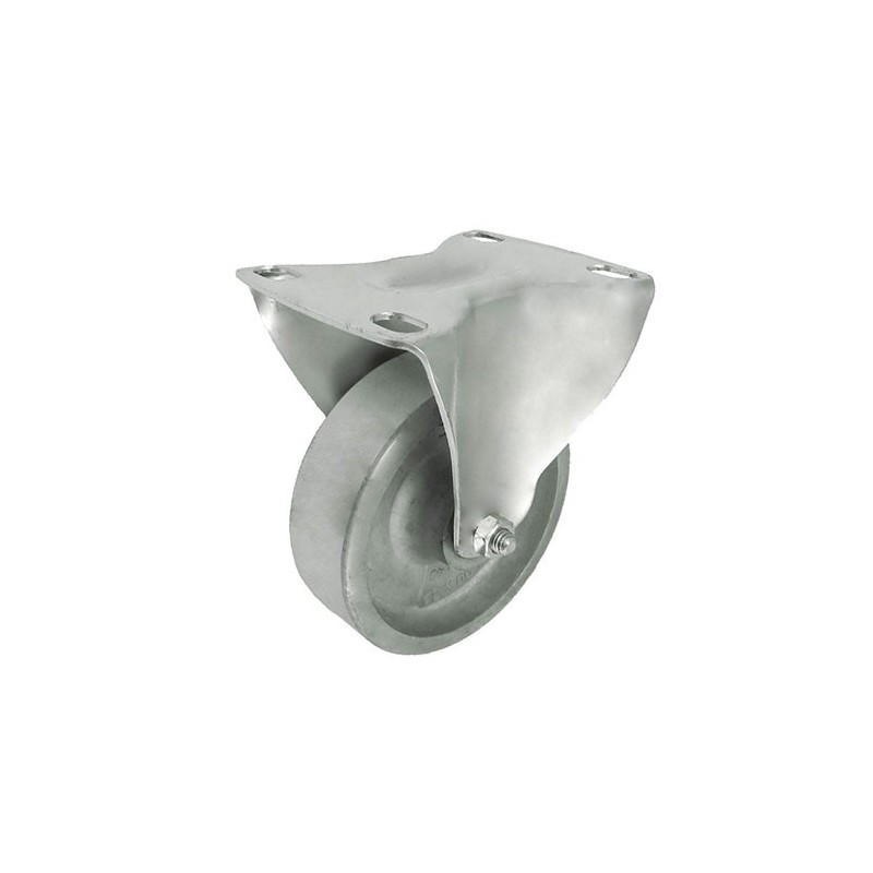 Koło aluminiowe fi.100 mm (do 300*C) w obudowie stałej, N: 250kg / A13W Koło aluminiowe fi.100 mm (do 300*C) w obudowie stałej, N: 250kg / A13W