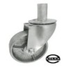 Koło aluminiowe fi.80mm (do 300*C) skrętne z trzpieniem A14*M12