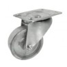 koło aluminiowe fi. 100Mm skrętne, wzmoc.temp.300C