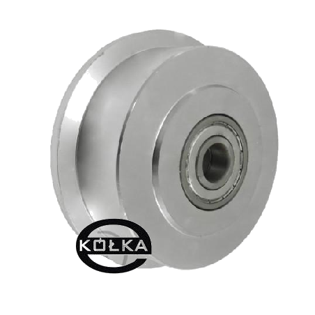 Koło fi. 180 mm kołnierzowe, z litej stali, N: 2000kg / V50