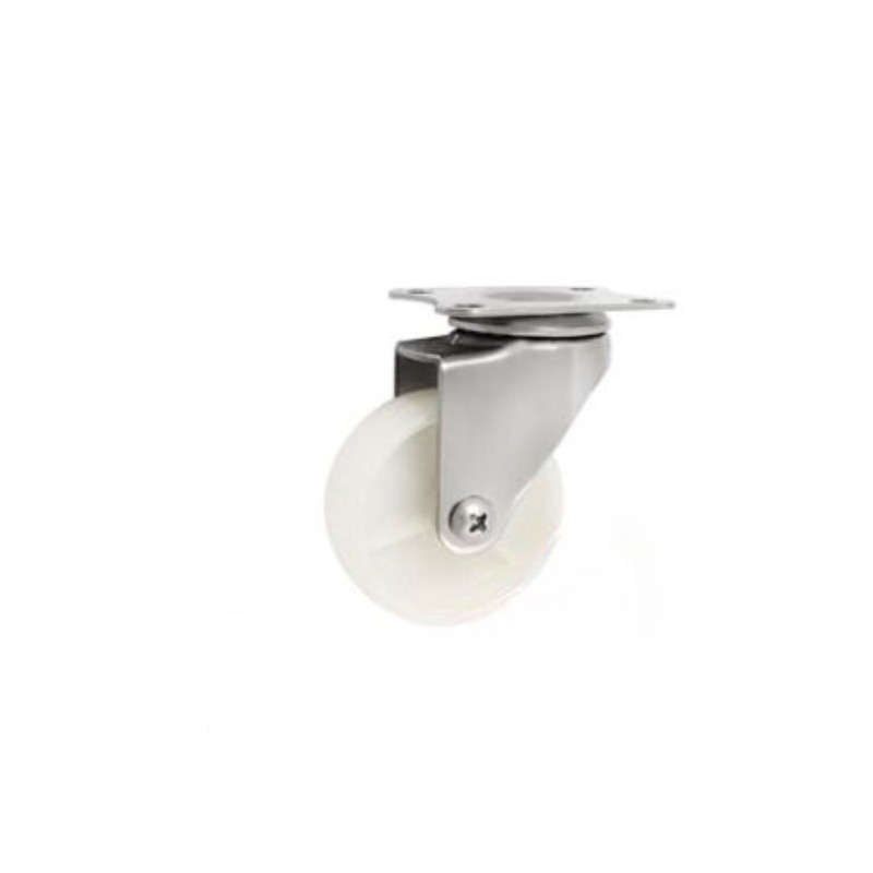 Koło fi. 50 mm, skrętne N: 40kg NIERDZEWNE / M52BX Koło fi. 50 mm, skrętne N: 40kg NIERDZEWNE / M52BX